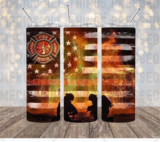 Fire Rescue 🇺🇸 Tumbler