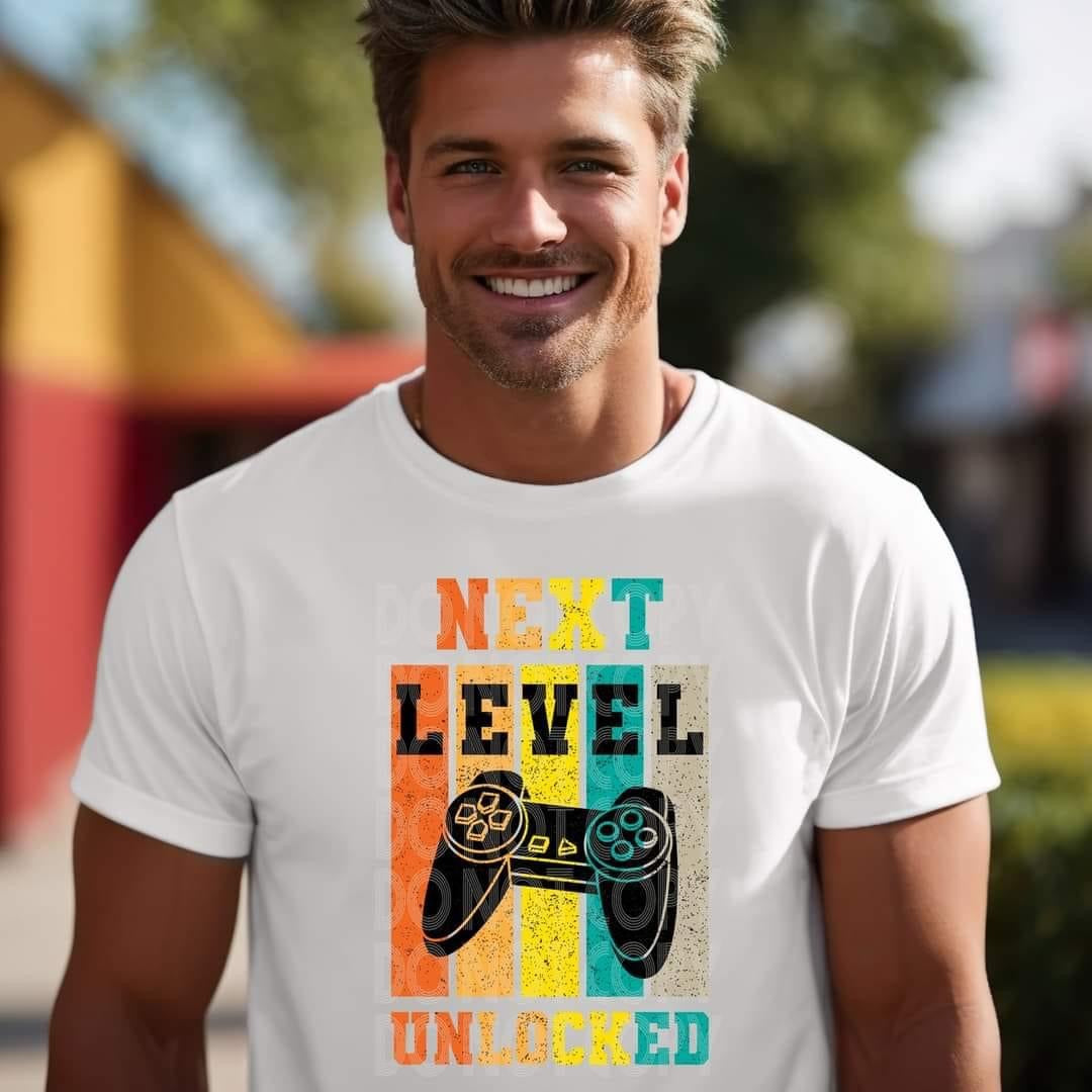 Men’s Next Level Unlocked 🕹️ Tee