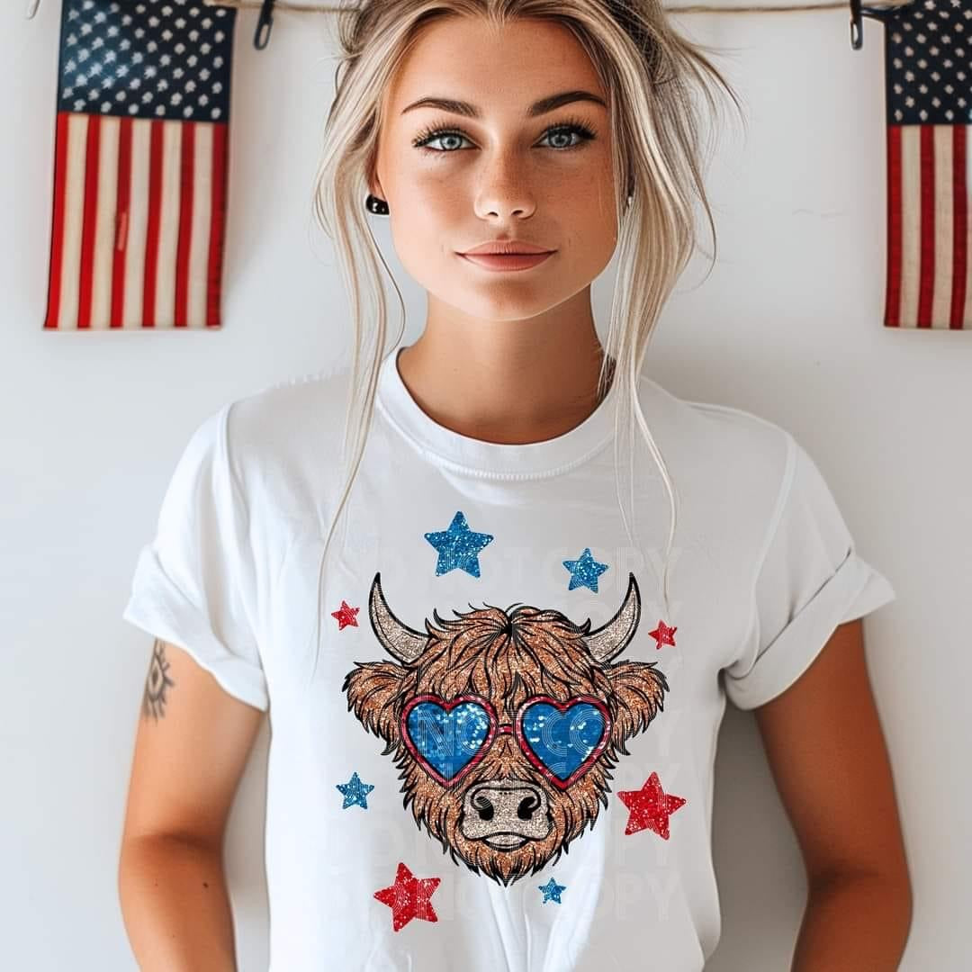 USA Cow 🕶️🇺🇸 Tee