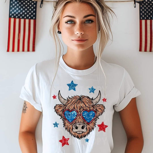 USA Cow 🕶️🇺🇸 Tee