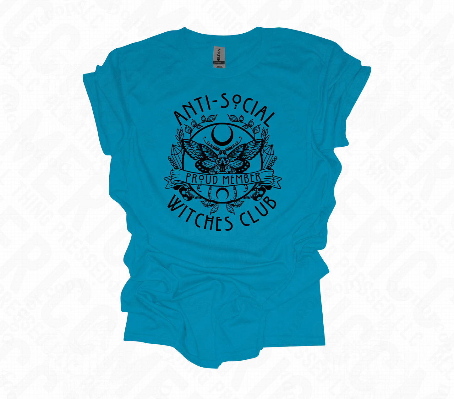 Anti-Social Witches Club Tee - Black