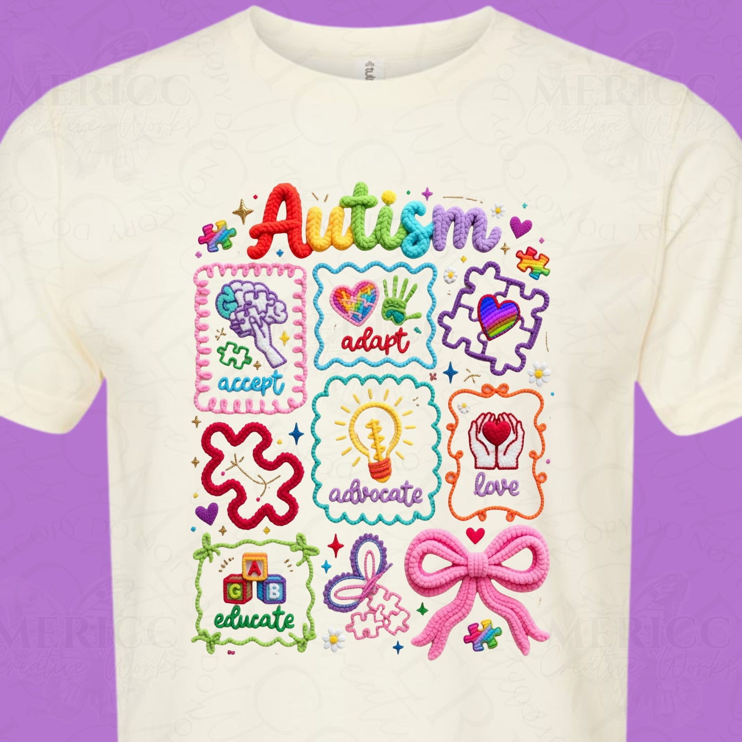 Autism Faux Yarn