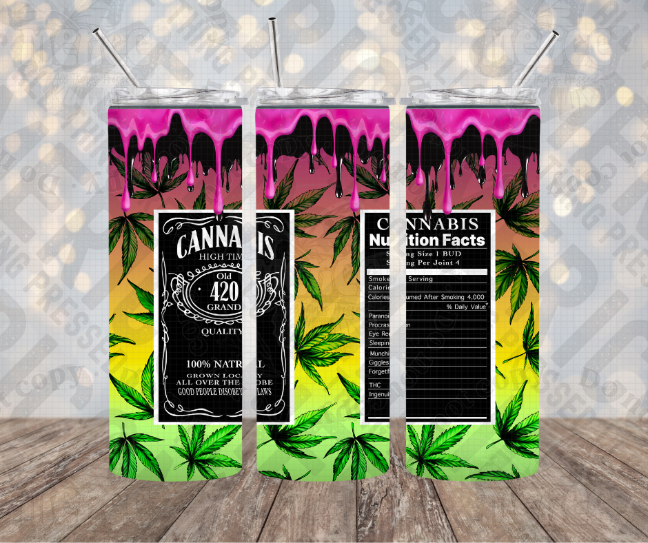 20oz | 30oz Cannabis 420 Tumbler 🍃 0075