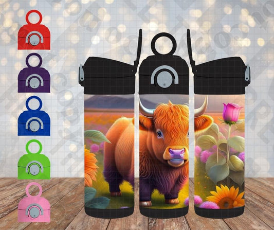 12oz Baby Highland Cow Cup 0096