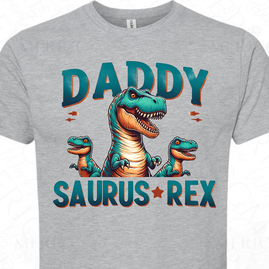 Daddy-Saurus Rex DTF