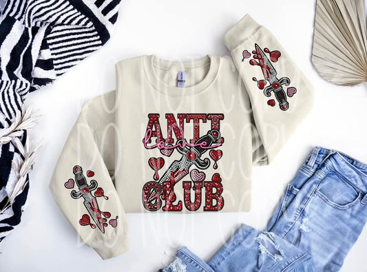 Anti Love Club 1 Sleeve Only DTF