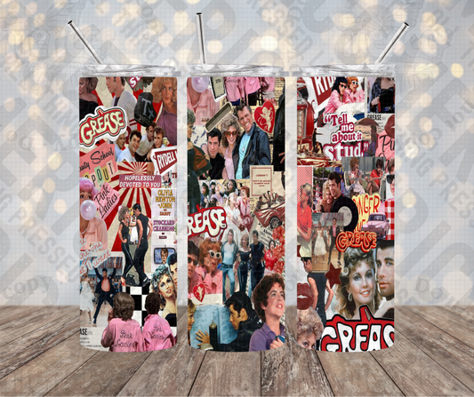 20oz | 30oz Grease Movie Tumbler 0079