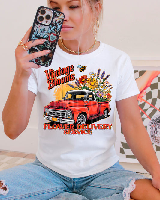 Vintage Blooms DTF