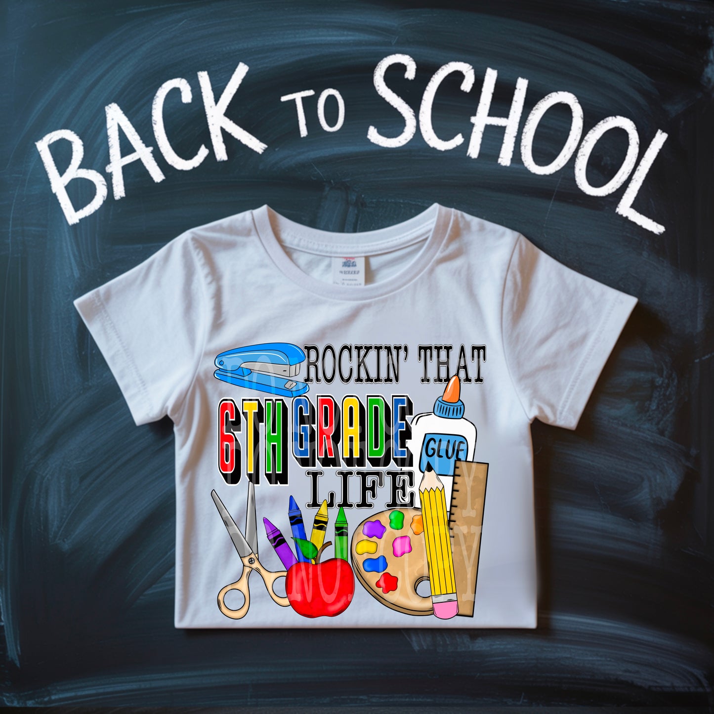 Rockin That 6th Grade Life Tee