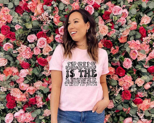 Jesus Is The Answer no matter the problem ✝️