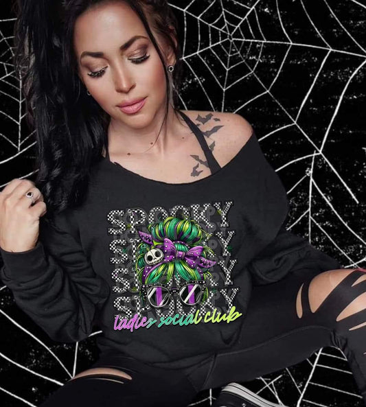 Spooky Ladies Social Club Tee