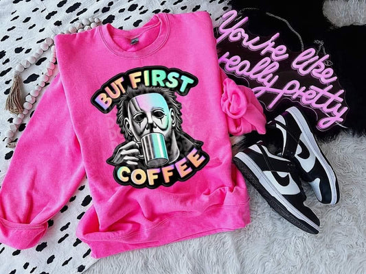 But First Coffee Sister Unaliver Tee
