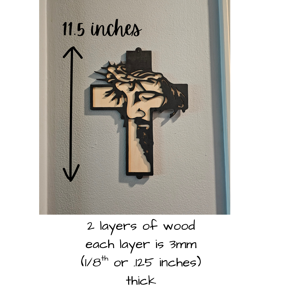 Cross with Crown of Thorns