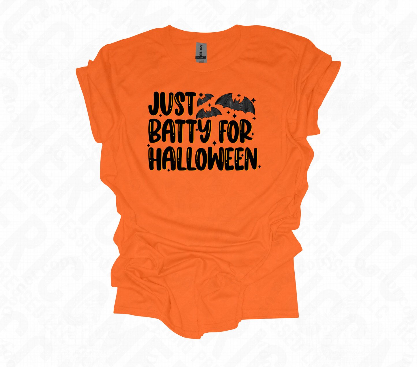 Just Batty for Halloween DTF