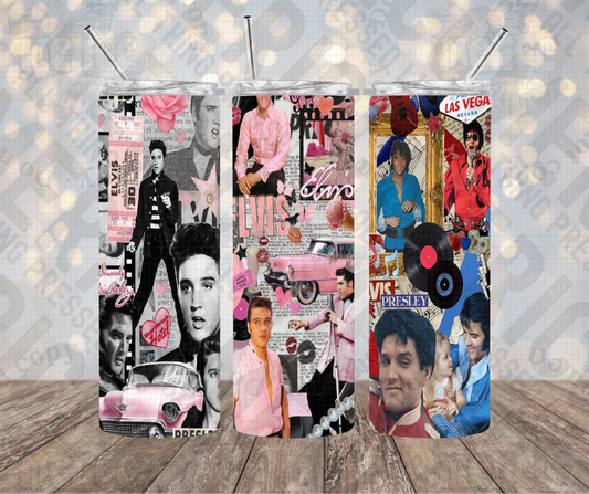 20oz | 30oz King Elvis Movies Tumbler 0078