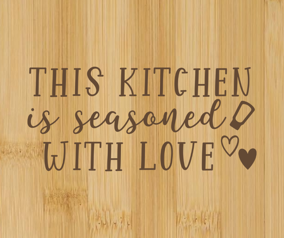 This Kitchen Is Seasoned With Love