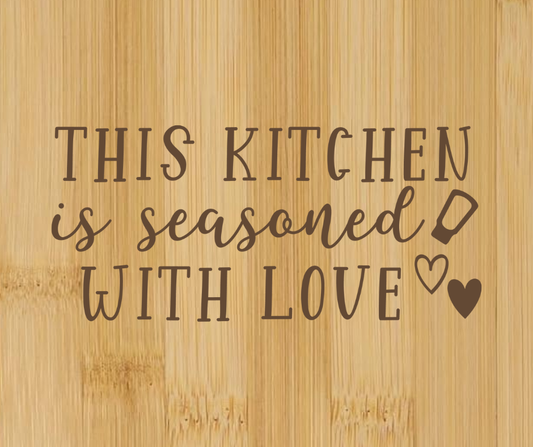 This Kitchen Is Seasoned With Love