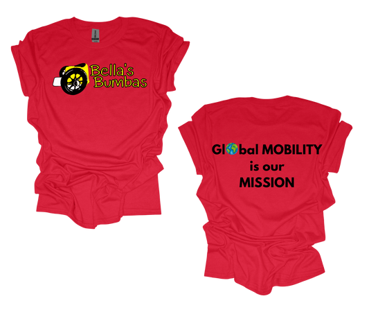 Exclusive Bellas Bumba's T-Shirts Red w/o stars