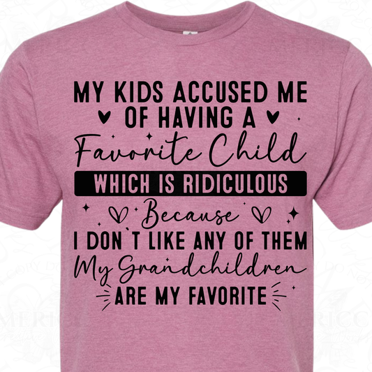 My Grandkids are My Favorite