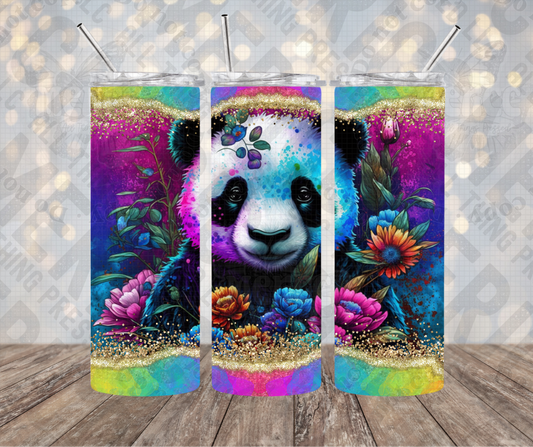 20oz | 30oz Psychedelic Panda Tumbler 0067
