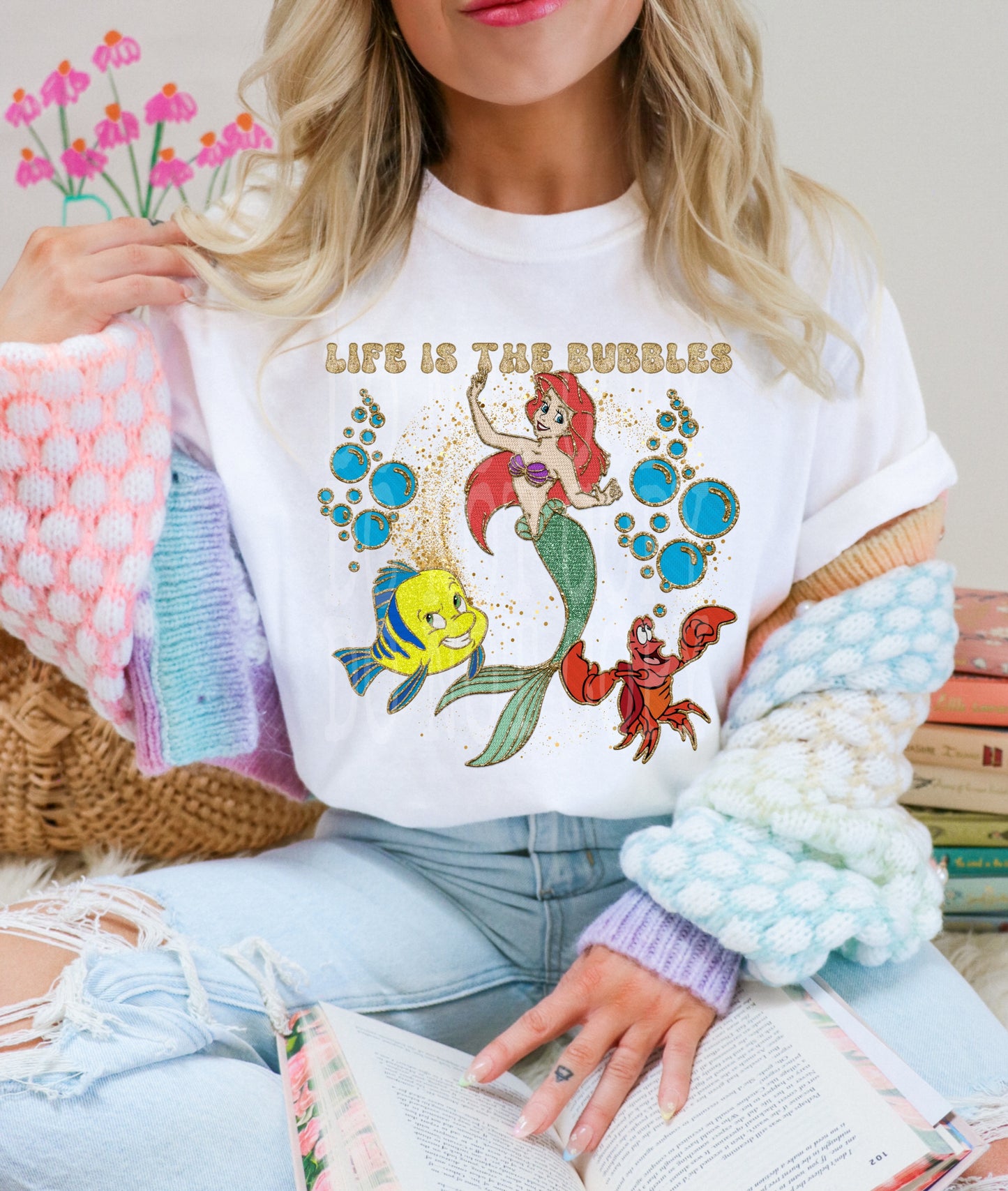 Life Is The Bubbles Tee