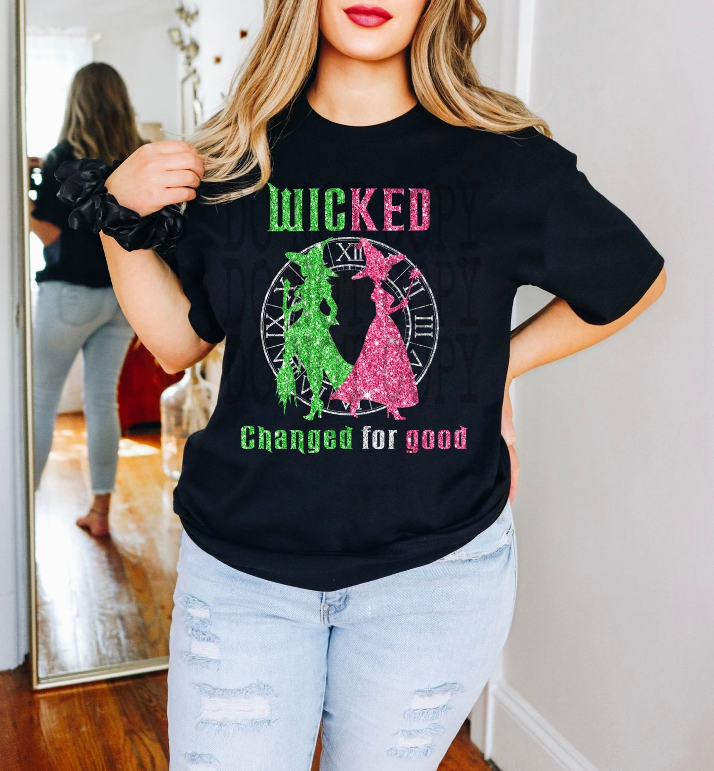 Wicked Glitter Silhouettes DTF