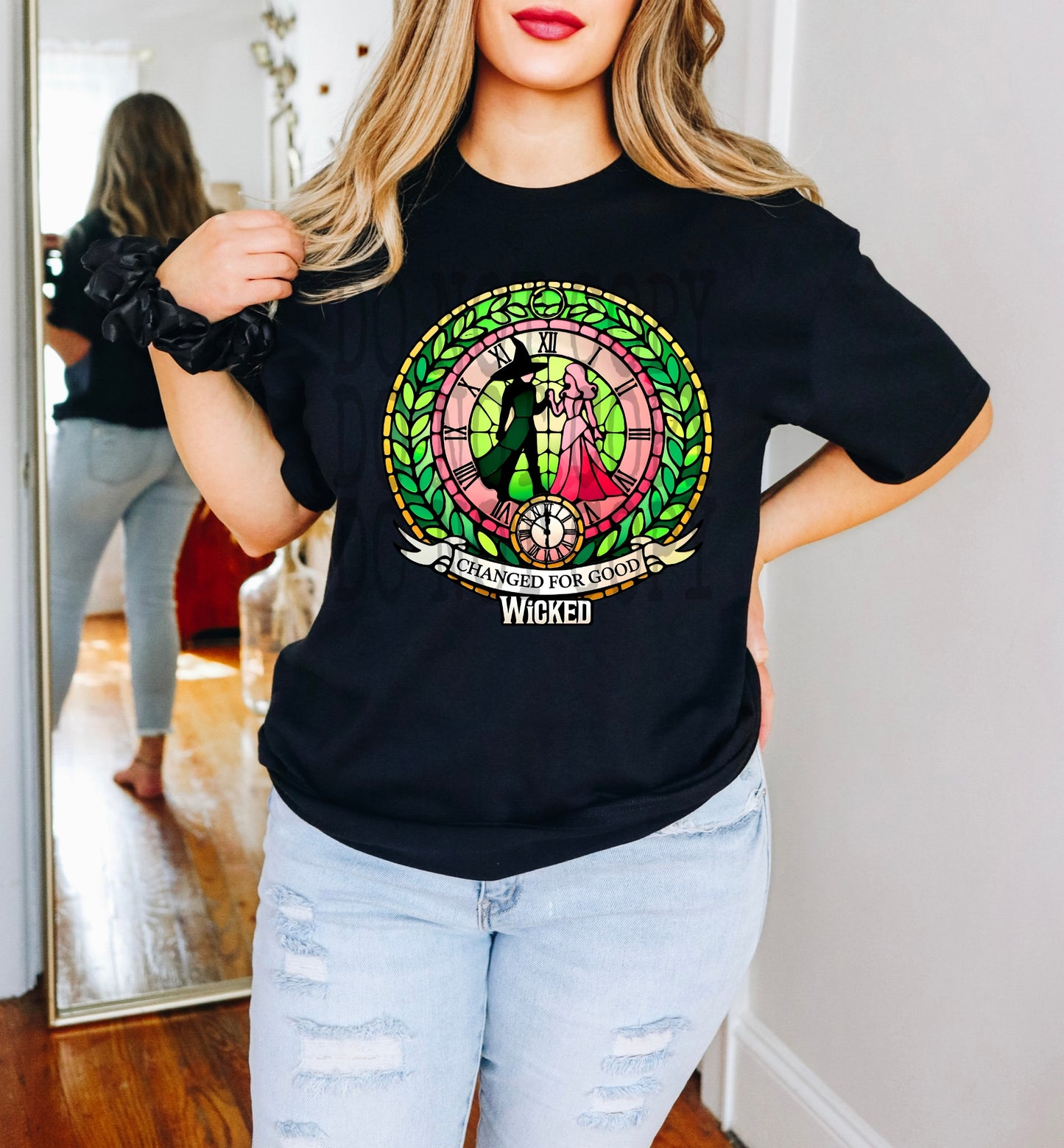 Wicked Stained Glass DTF