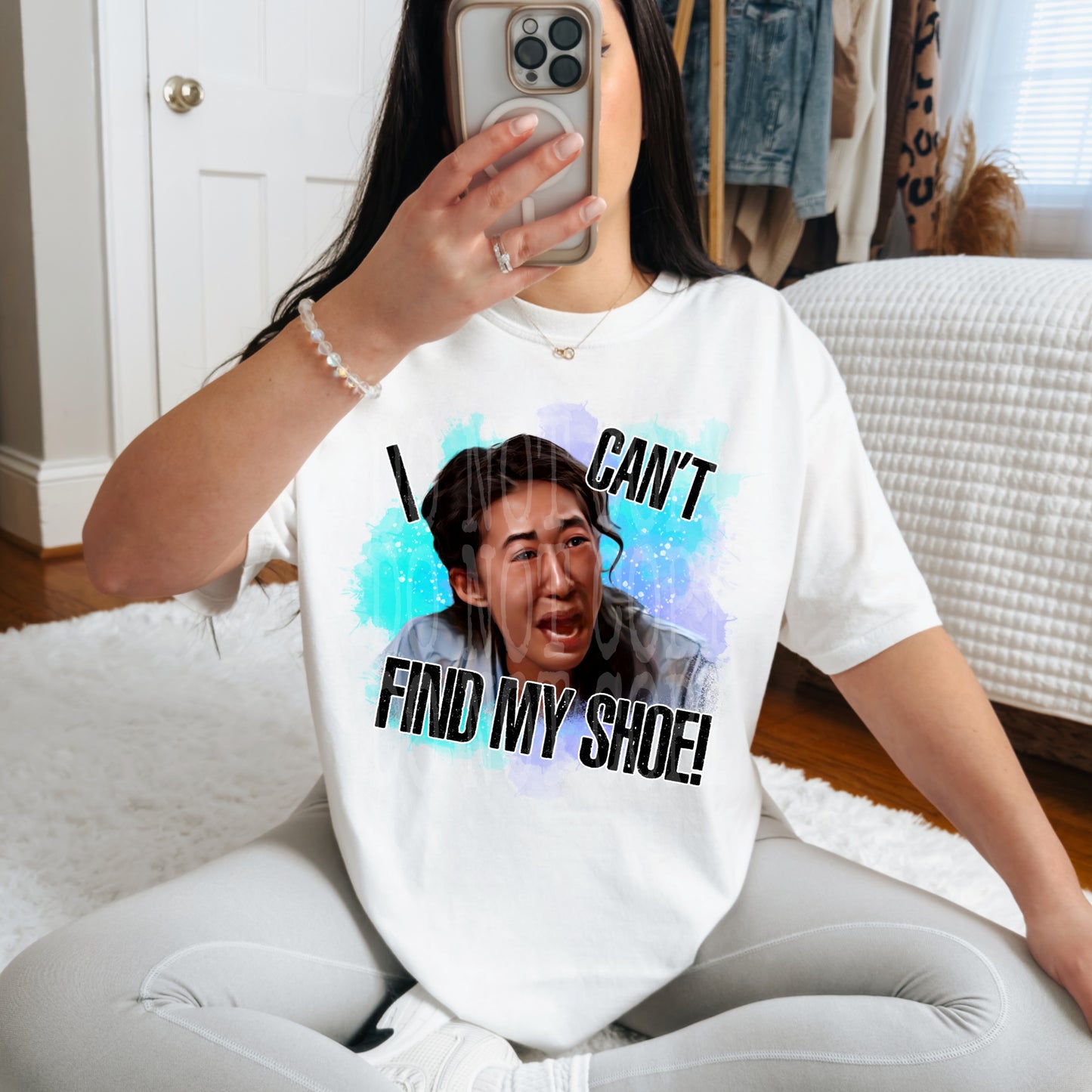 I Can't Find My Shoe DTF