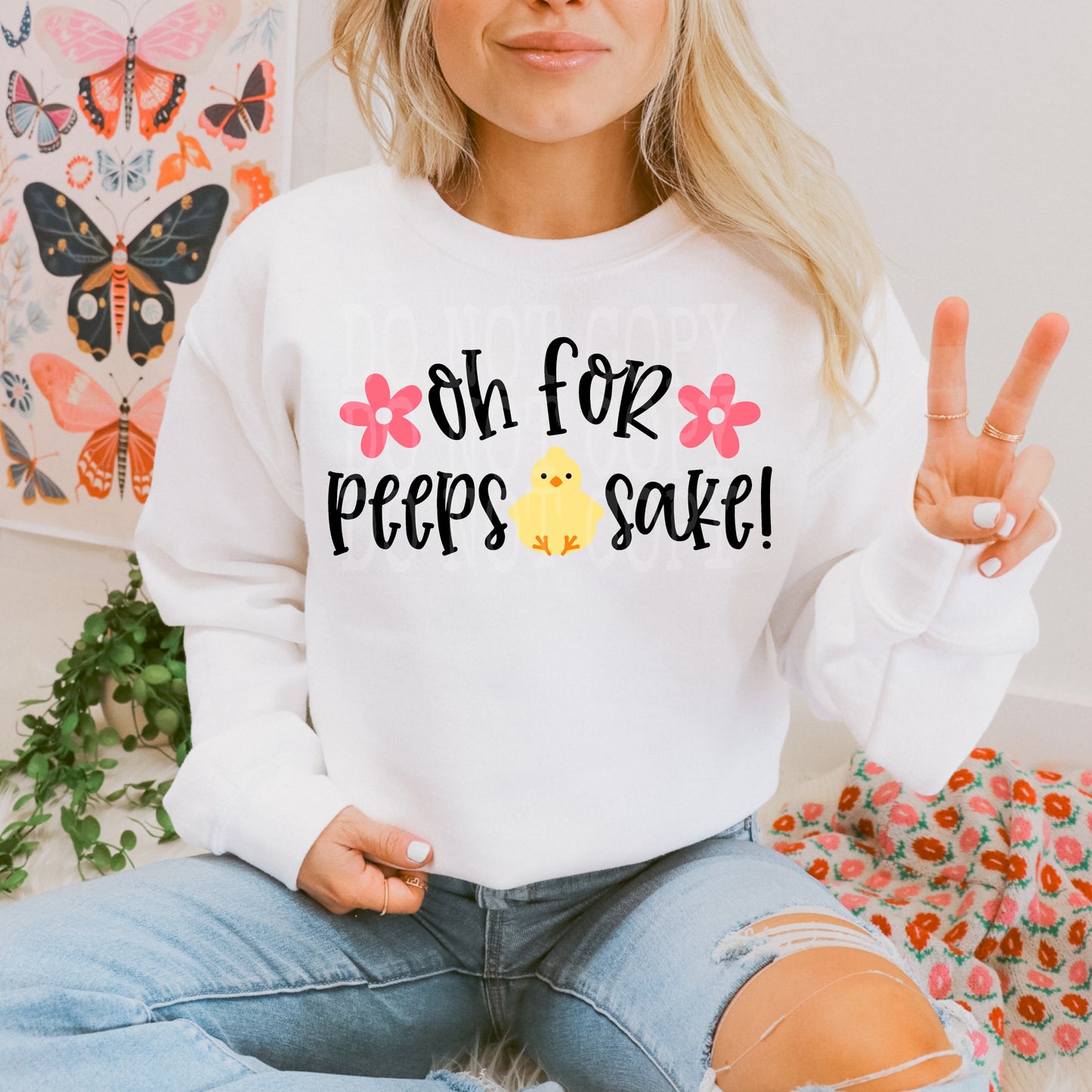 Oh For Peeps Sake Tee