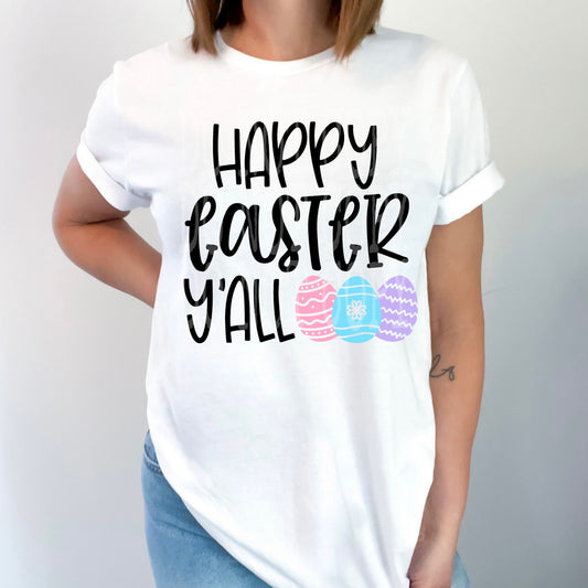 Happy Easter Yall DTF