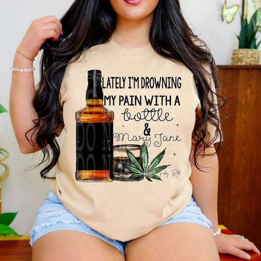 Bottle & Mary Jane DTF