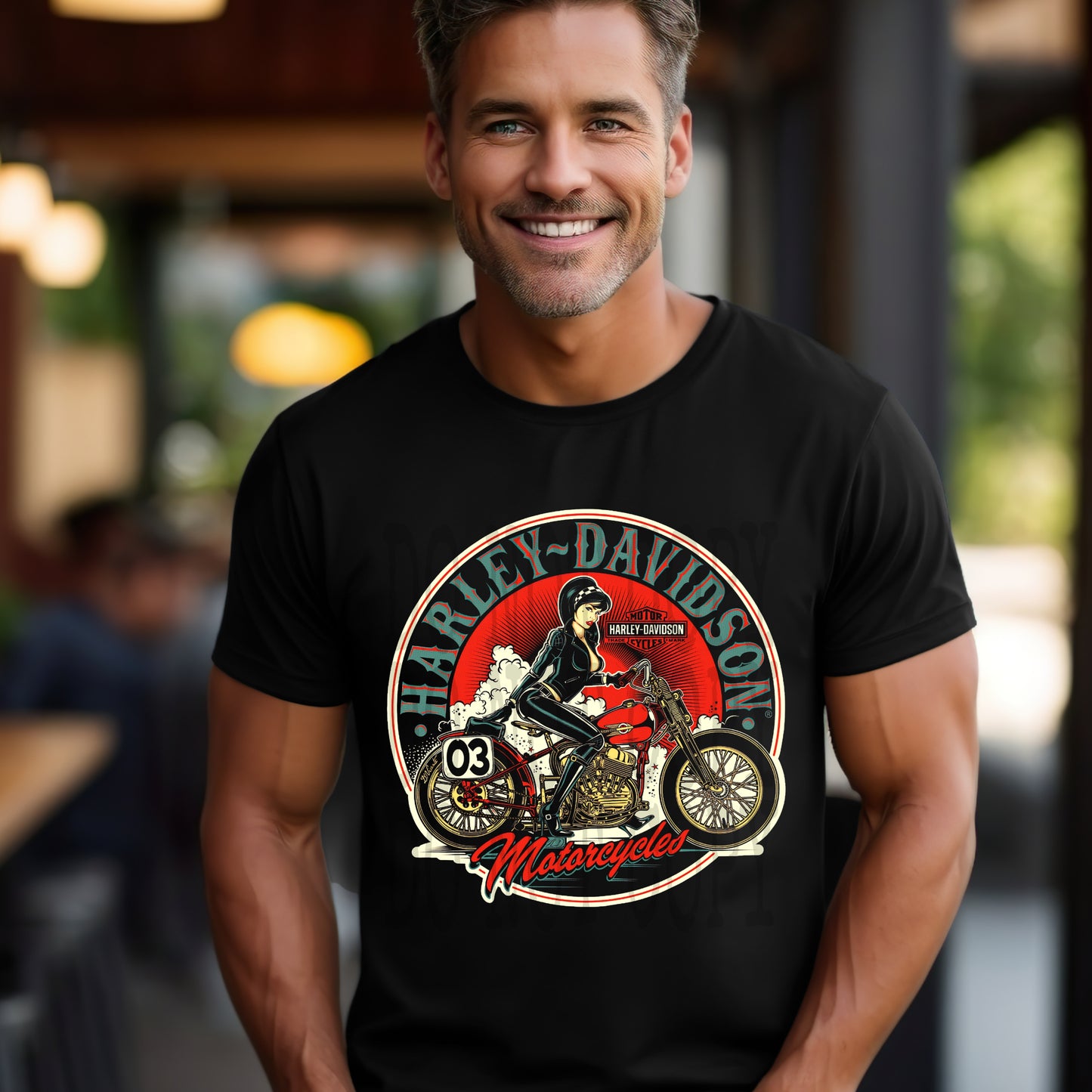 HD Motorcycle 4 Tee