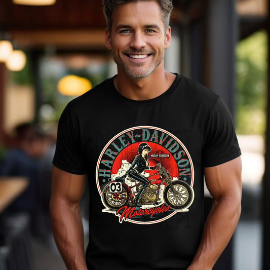 HD Motorcycle 4 Tee