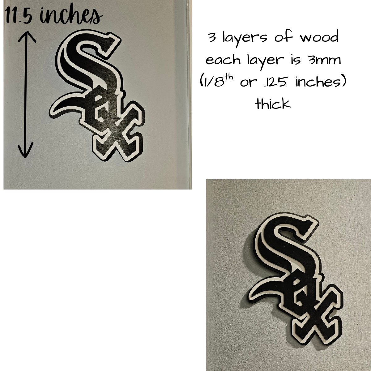 Wall Hanger Chi sox