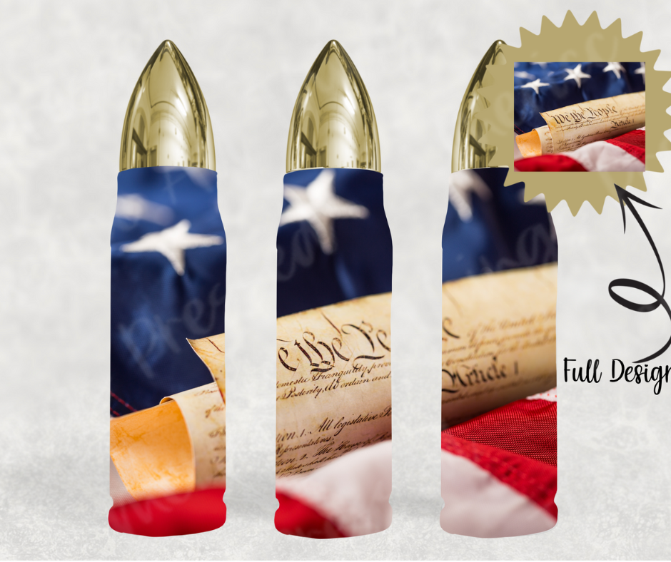 We The People 17 oz. Bullet Tumbler 0033