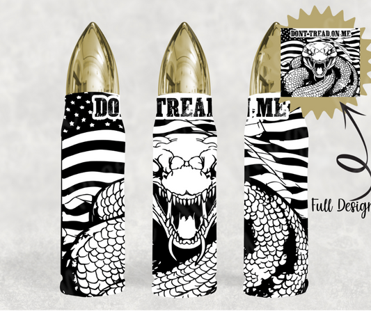 Don't Tread on Me 17 oz. Bullet Tumbler 0035
