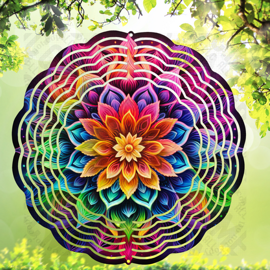 3-D Dahlia flower blossom -(Black)