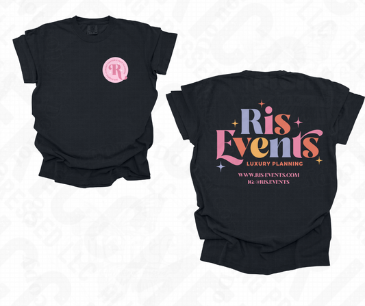 Exclusive Ris Events Luxury Planning T- Shirts