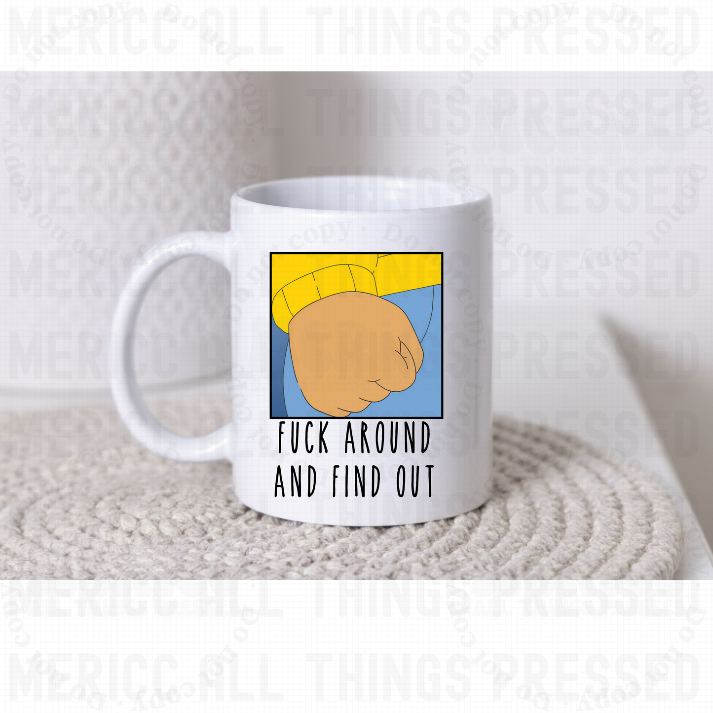 A's Fist - FAFO Mug