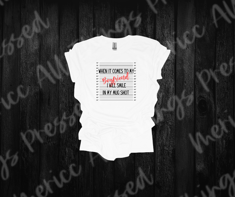 Smile in my Mug Shot