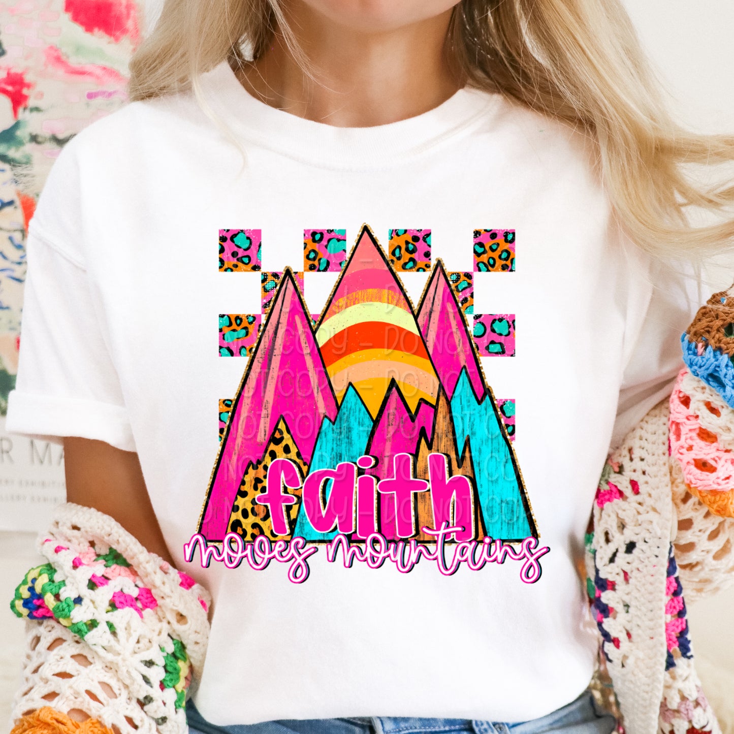 Faith Moves Mountains Tee