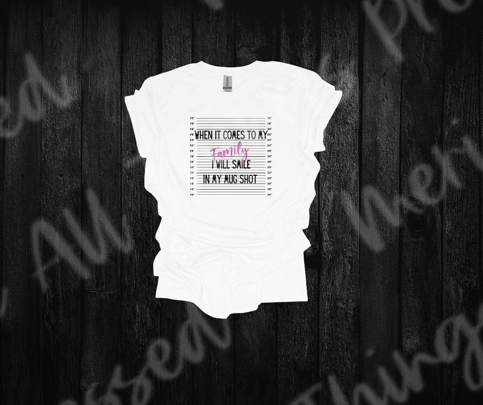 Smile in my Mug Shot