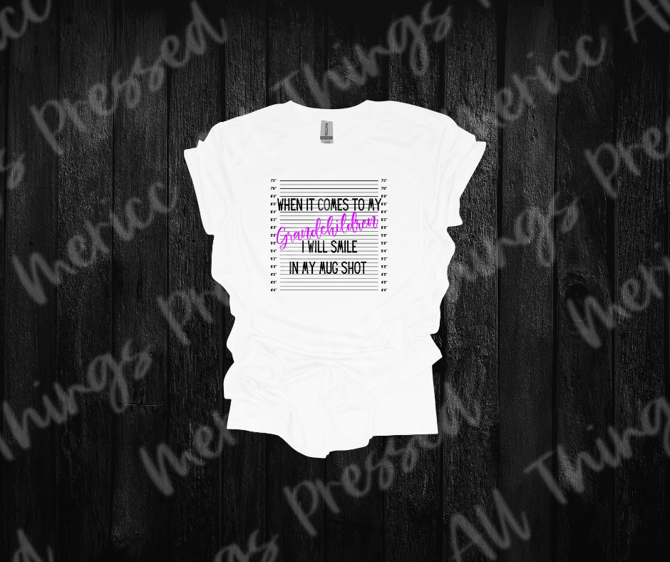 Smile in my Mug Shot