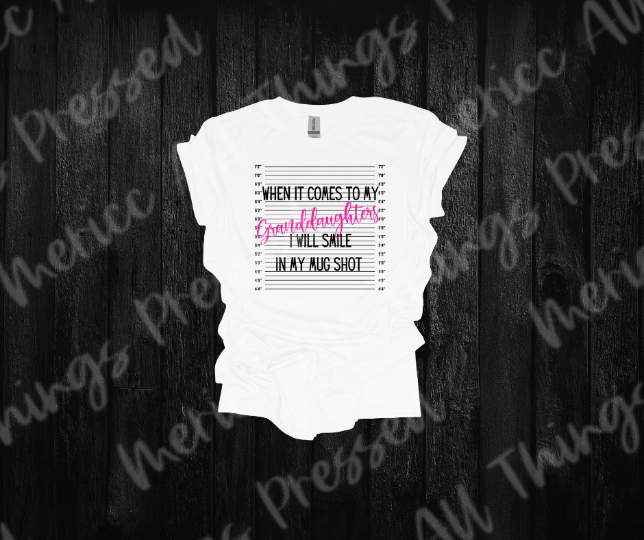 Smile in my Mug Shot