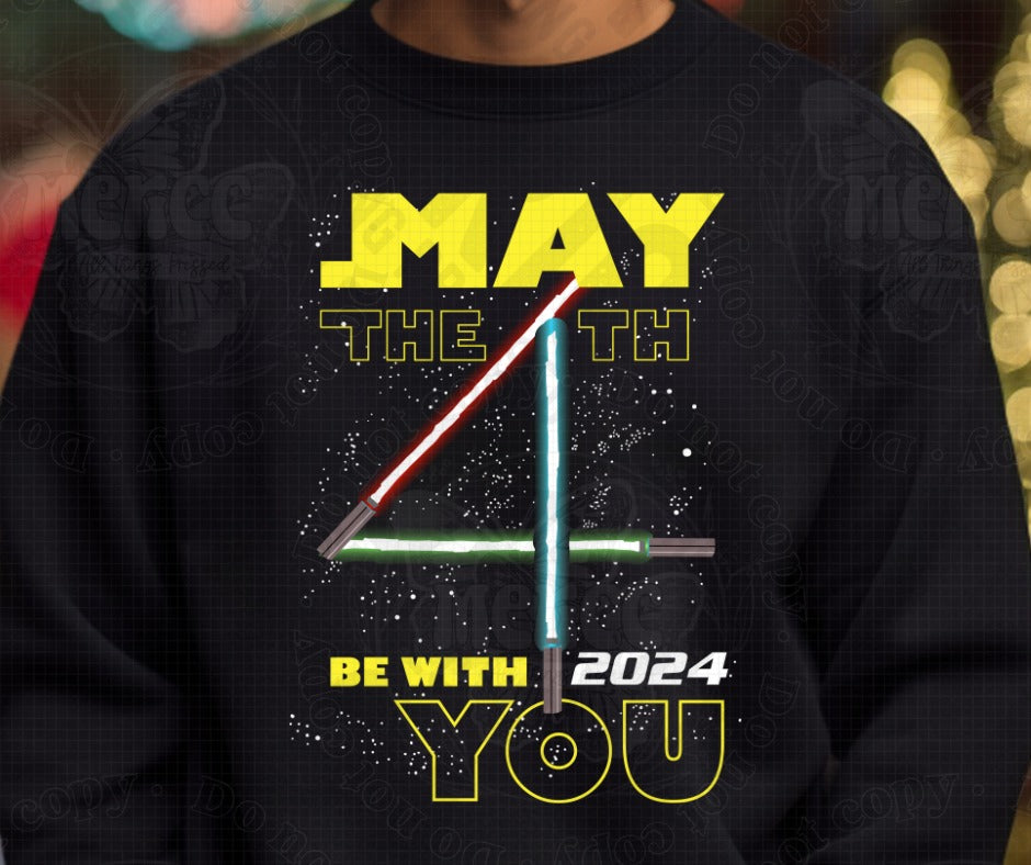 May The 4th Be With You Tee