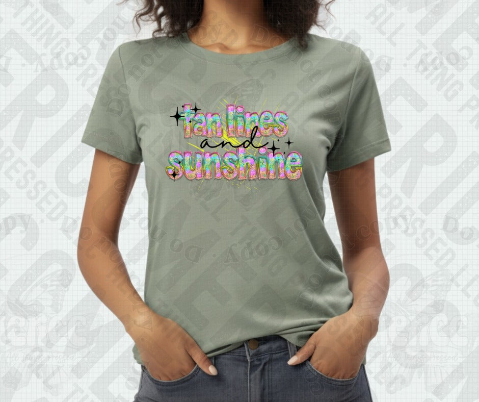 Tan Lines and Sunshine ✨ Tee