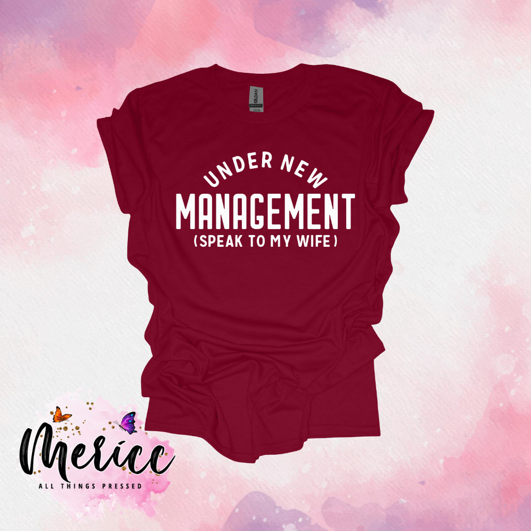 Under New Management - Speak to my Wife